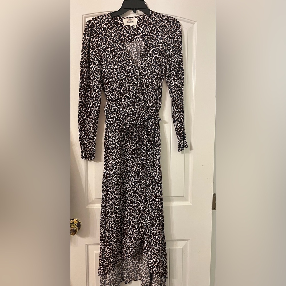 Ba&sh Floral Wrap Dress